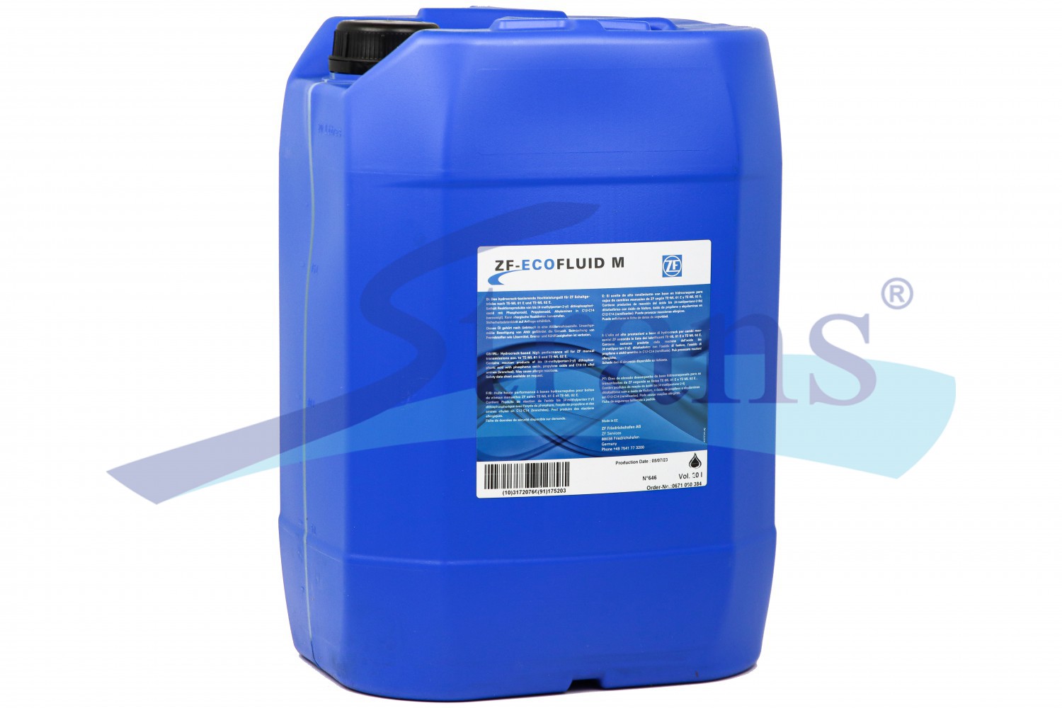 トランスファー Масло Трансмісійне Zf Ecofluid M 75W80 Gl-4 20Л 175203 купити в
